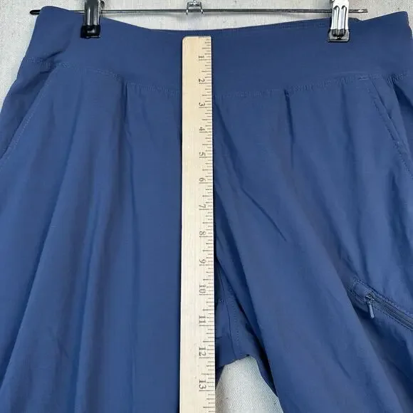 Mountain Hardwear Pants Women's Size Medium Blue Nylon Pockets Pull On Casual - Picture 5 of 10